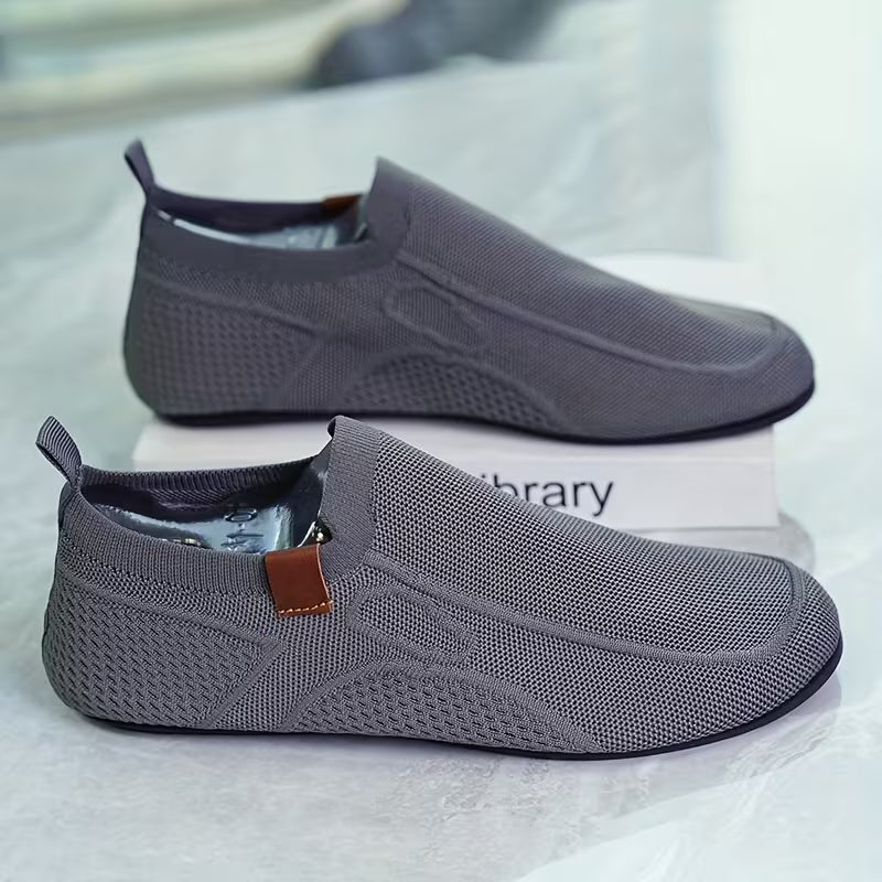 Mocassim Masculino em Malha Respirável Conforto Premium