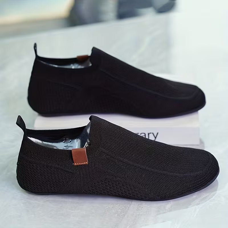 Mocassim Masculino em Malha Respirável Conforto Premium