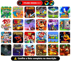 CONSOLE R36S™ - 17.500 JOGOS DE 20 + CONSOLE [180 DIAS DE GARANTIA] ÚLTIMAS UNIDADES!🎁