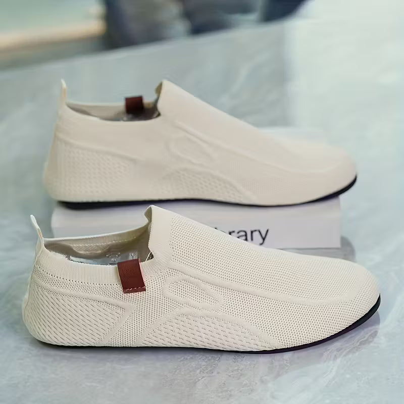Mocassim Masculino em Malha Respirável Conforto Premium